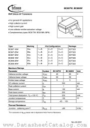 BC808-16W datasheet pdf Infineon
