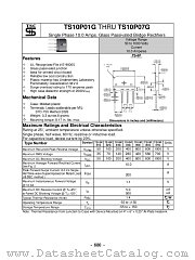 TS10P07G datasheet pdf Taiwan Semiconductor