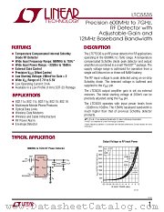 LTC5535 datasheet pdf Linear Technology