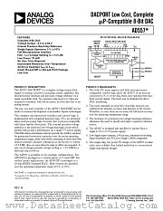 AD557JP-REEL datasheet pdf Analog Devices