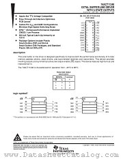 74ACT11240DBR datasheet pdf Texas Instruments