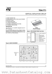 TDA1771 datasheet pdf ST Microelectronics