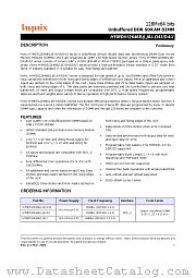 HYMD512646B(L)8J-43 datasheet pdf Hynix Semiconductor