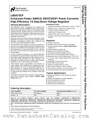 V62/04630-01 datasheet pdf National Semiconductor