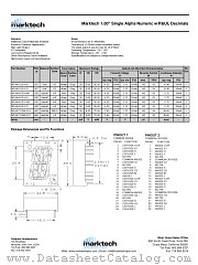 MTAN7125M-21C datasheet pdf Marktech Optoelectronics