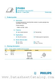 P14884 datasheet pdf Philips