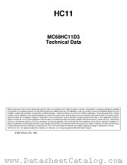 68HC11D0 datasheet pdf Freescale (Motorola)