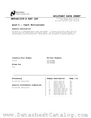 5962R8972901V2A(54AC158ERQMLV) datasheet pdf National Semiconductor