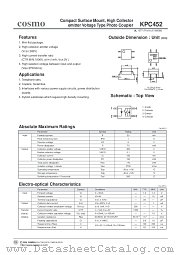 KPC452 datasheet pdf Cosmo Electronics