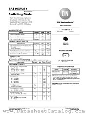 BAS16DXV6T5 datasheet pdf ON Semiconductor
