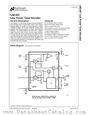 LMC567CMX datasheet pdf National Semiconductor