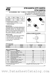 STB150NF55T4 datasheet pdf ST Microelectronics