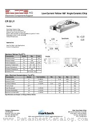 CR52LY datasheet pdf Marktech Optoelectronics