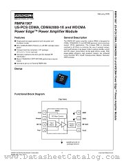 RMPA1967 datasheet pdf Fairchild Semiconductor