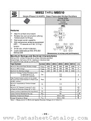 MBS4 datasheet pdf Taiwan Semiconductor