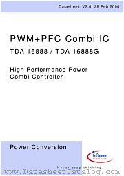 TDA 16888 G datasheet pdf Infineon
