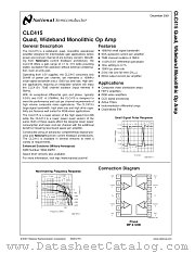 5962-9305501MCA datasheet pdf National Semiconductor
