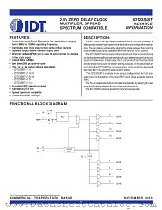 IDT23S08T-1DC datasheet pdf IDT