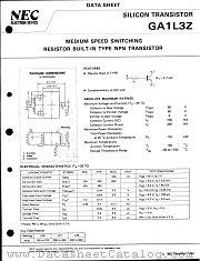 GA1L3Z-T2 datasheet pdf NEC