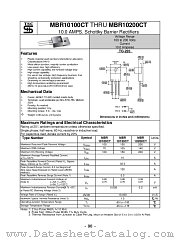 MBR10100CT datasheet pdf Taiwan Semiconductor