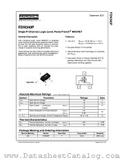 FDN340P_NL datasheet pdf Fairchild Semiconductor