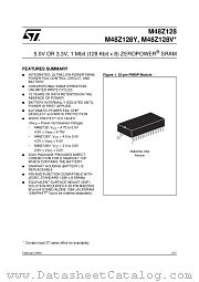 M48Z128Y-70PM1 datasheet pdf ST Microelectronics