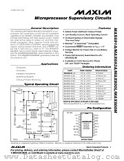 MAX800 datasheet pdf MAXIM - Dallas Semiconductor