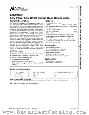 LM2901EP datasheet pdf National Semiconductor