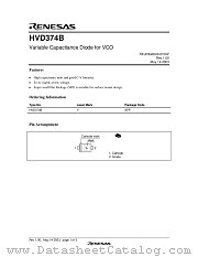 HVD374B datasheet pdf Renesas