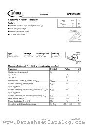 SPP02N80C3 datasheet pdf Infineon