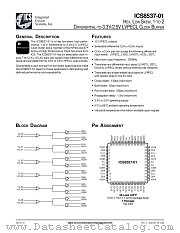 ICS8537-01 datasheet pdf Texas Instruments
