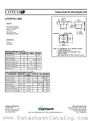 LP476TYL1-90G datasheet pdf Marktech Optoelectronics