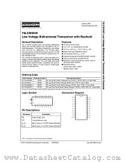 74LCXH245WM datasheet pdf Fairchild Semiconductor
