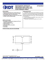 QS3R861Q8 datasheet pdf IDT