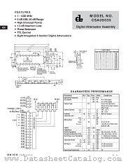CSA09035 datasheet pdf DAICO Industries