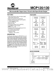 MCP120T-300I/TT datasheet pdf Microchip