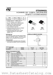 STD50NH02L-1 datasheet pdf ST Microelectronics