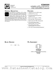 ICS85320I datasheet pdf Texas Instruments