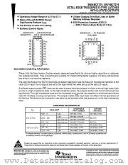 SN74BCT374DWR datasheet pdf Texas Instruments