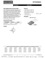 HGTG40N60A4_NL datasheet pdf Fairchild Semiconductor