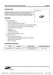 S5L9290X02 datasheet pdf Samsung Electronic