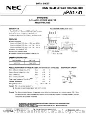 UPA1731G-E1 datasheet pdf NEC