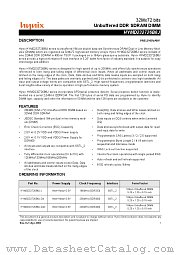 HYMD232726B8J datasheet pdf Hynix Semiconductor