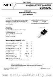 2SK3297 datasheet pdf NEC