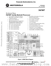 DSP56F807 datasheet pdf Freescale (Motorola)