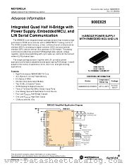 MM908E625 datasheet pdf Freescale (Motorola)