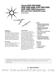 HLMP-QB00-S0000 datasheet pdf Agilent (Hewlett-Packard)