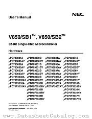 UPD703034BYGF-XXX-3BA datasheet pdf NEC