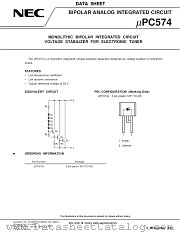 UPC574J(MS) datasheet pdf NEC