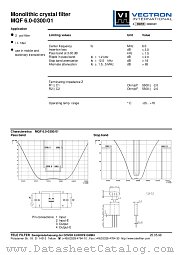 MQF6.0-0300/01 datasheet pdf Vectron